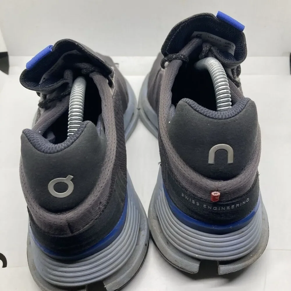 On Cloudnova Mens 9 Road Running Shoes Sneakers Blue Eclipse Chambray 26.98494